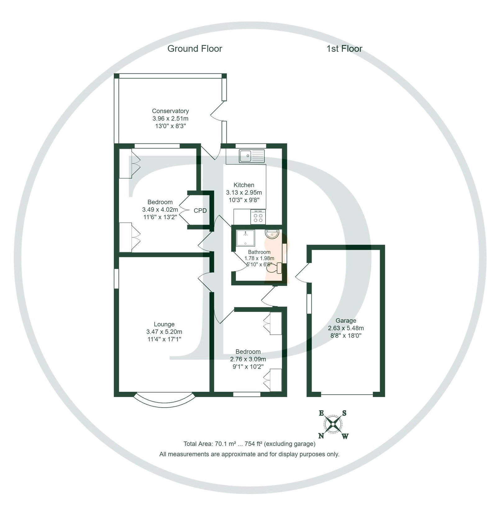 16, Saxon Way, Ellesmere Port floorplan