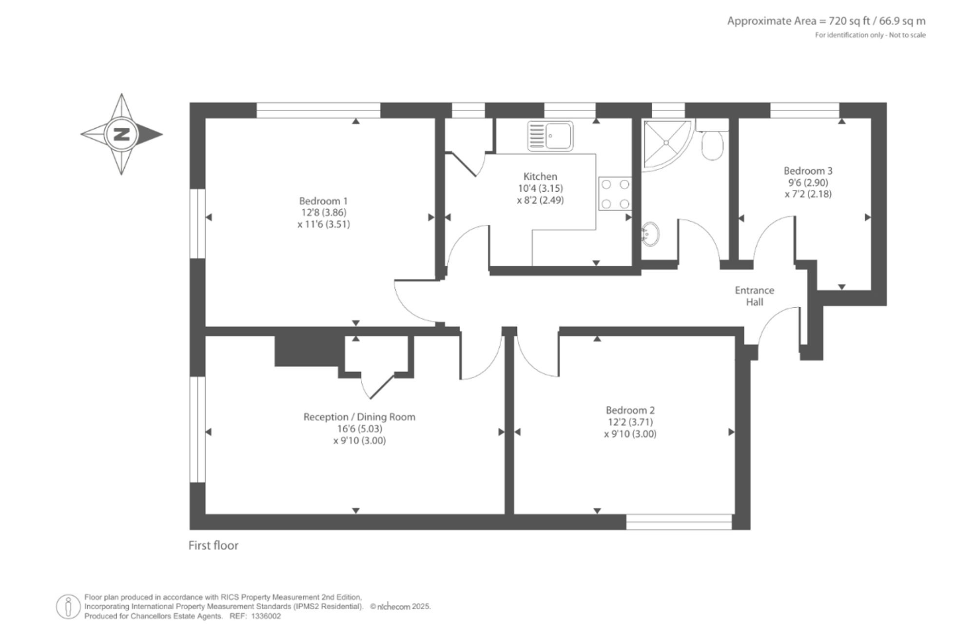 1 Blenheim Court, Kidlington floorplan