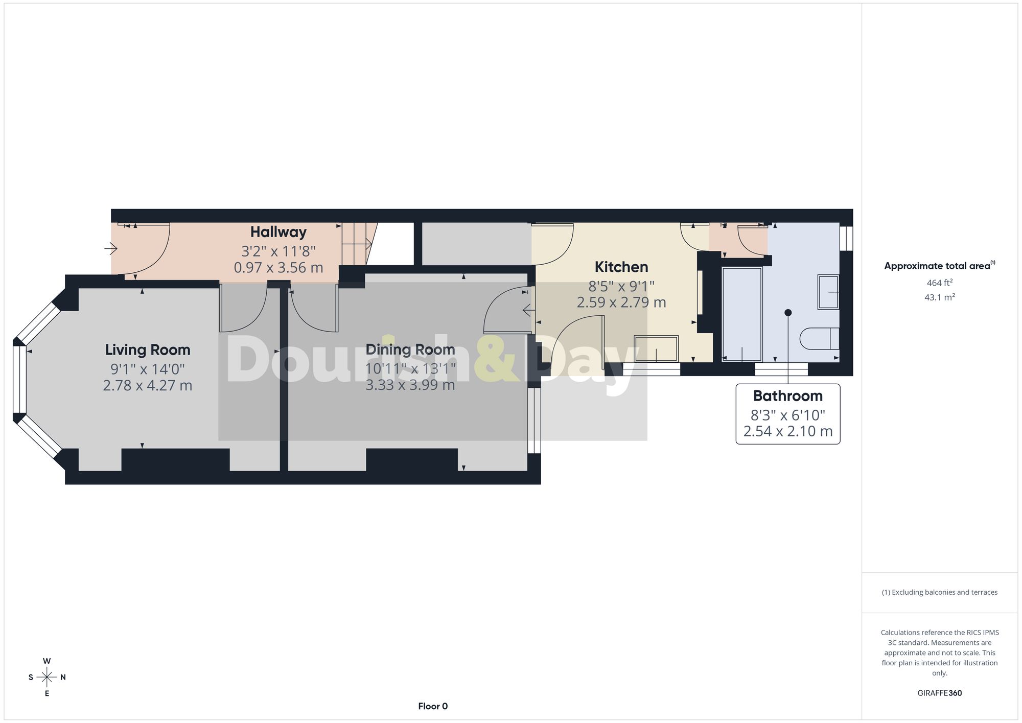 99 Cooperative Street, Stafford floorplan