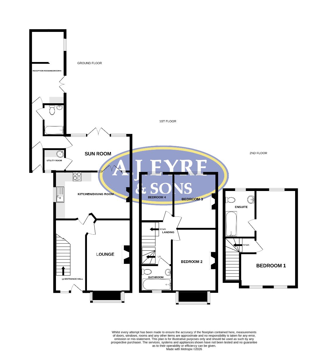 116 Park Avenue, Waterlooville floorplan