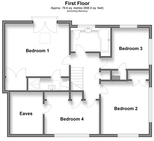 Redbrooks Way, Hythe floorplan