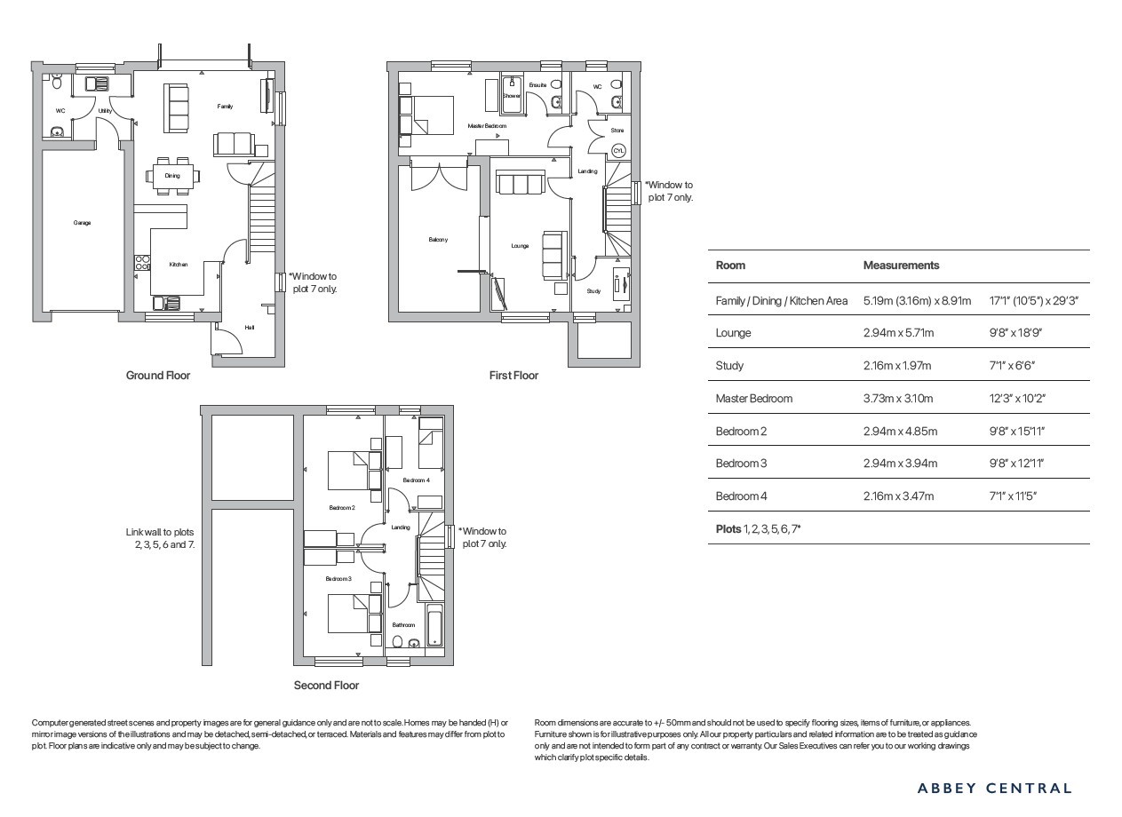 Plot 5, The Athens, Abbey Road, Nottingham floorplan