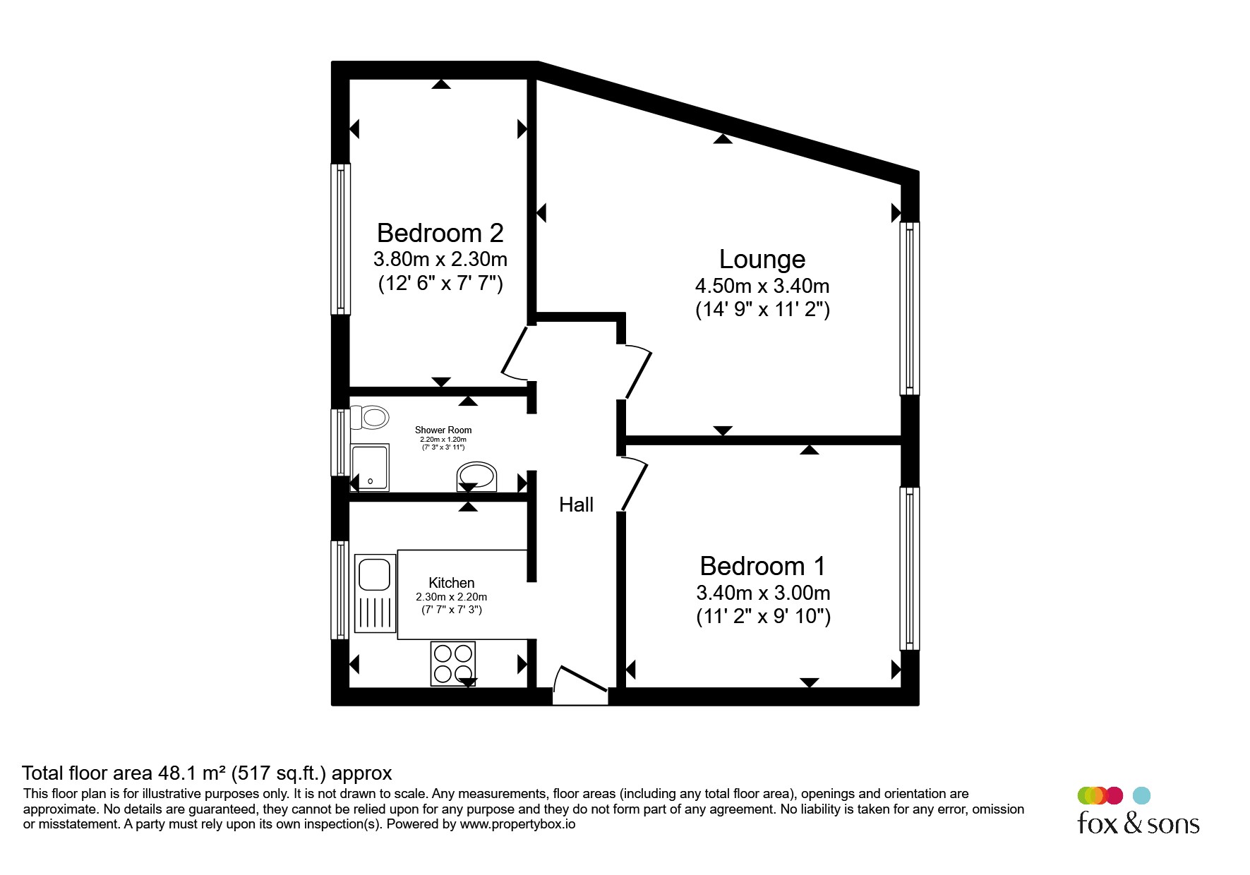 4b, Castle Dyke Lane, Plymouth floorplan