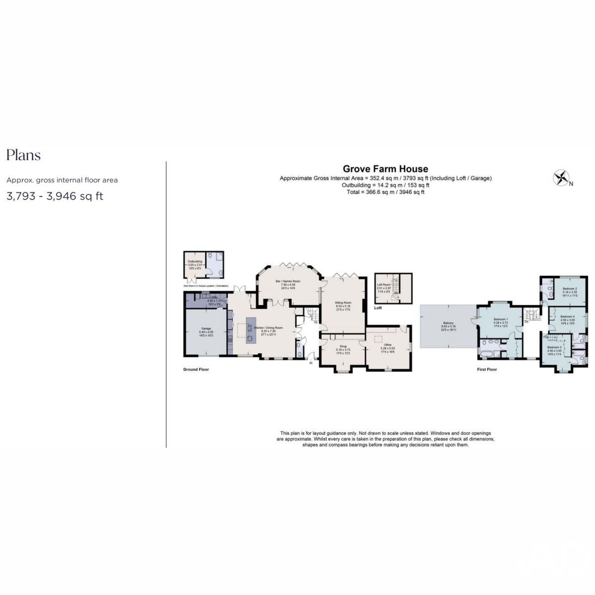 Grove Farm House, Warren Lane, Stanmore floorplan
