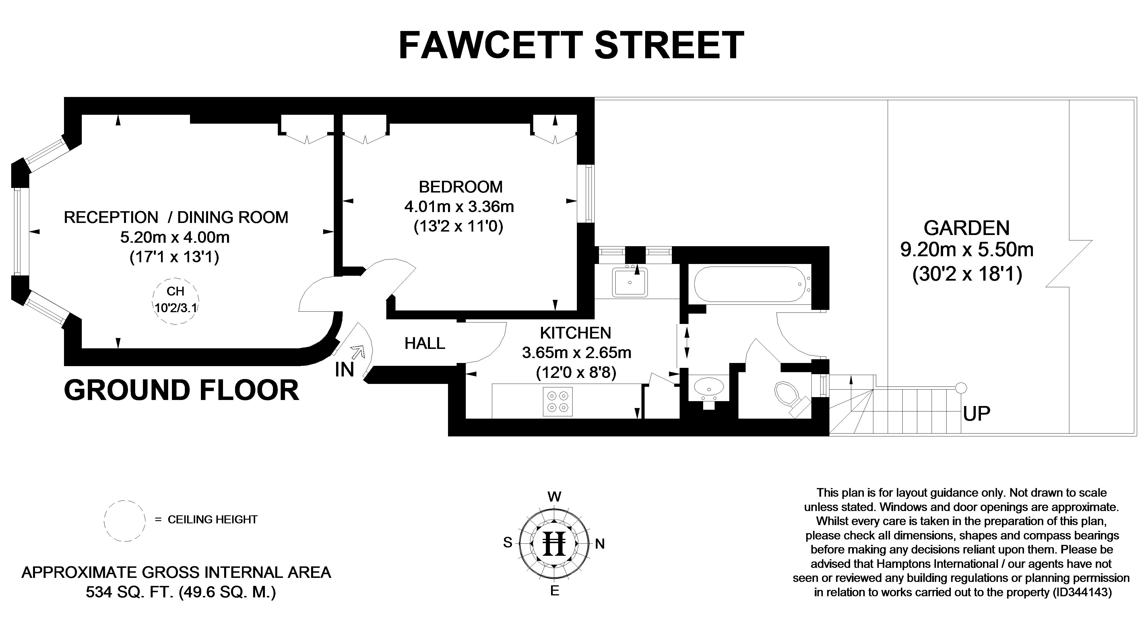 1 Bedrooms Flat to rent in Fawcett Street, London SW10