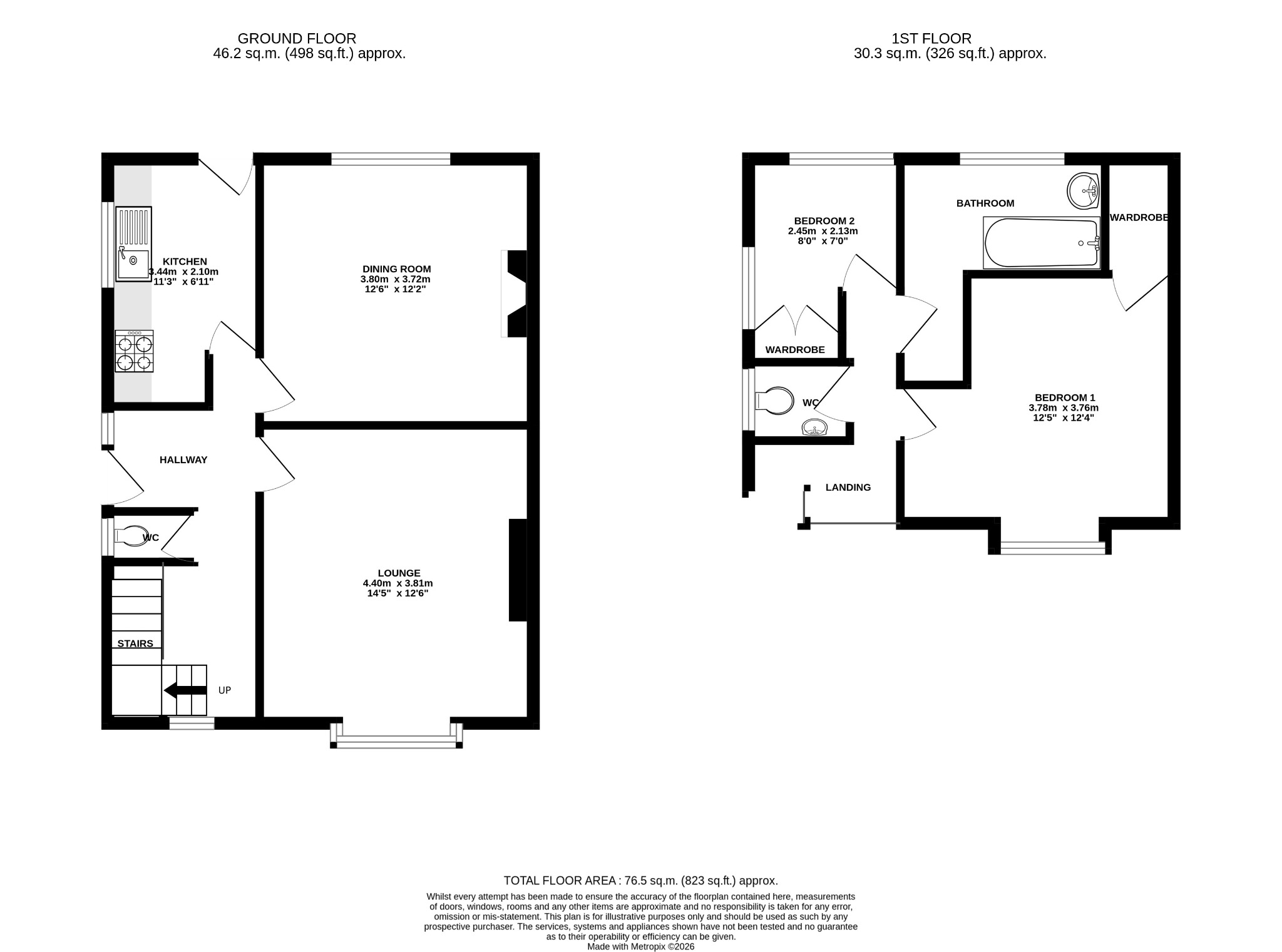 5 Eastgrove Avenue, Sharples, Greater Manchester floorplan