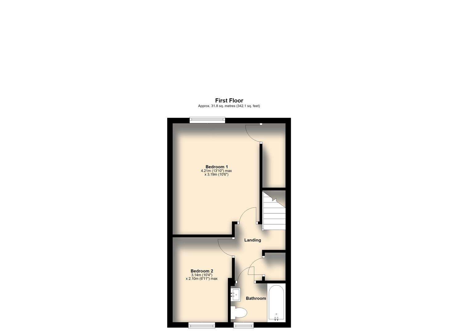 69, Rolston Close, Plymouth floorplan