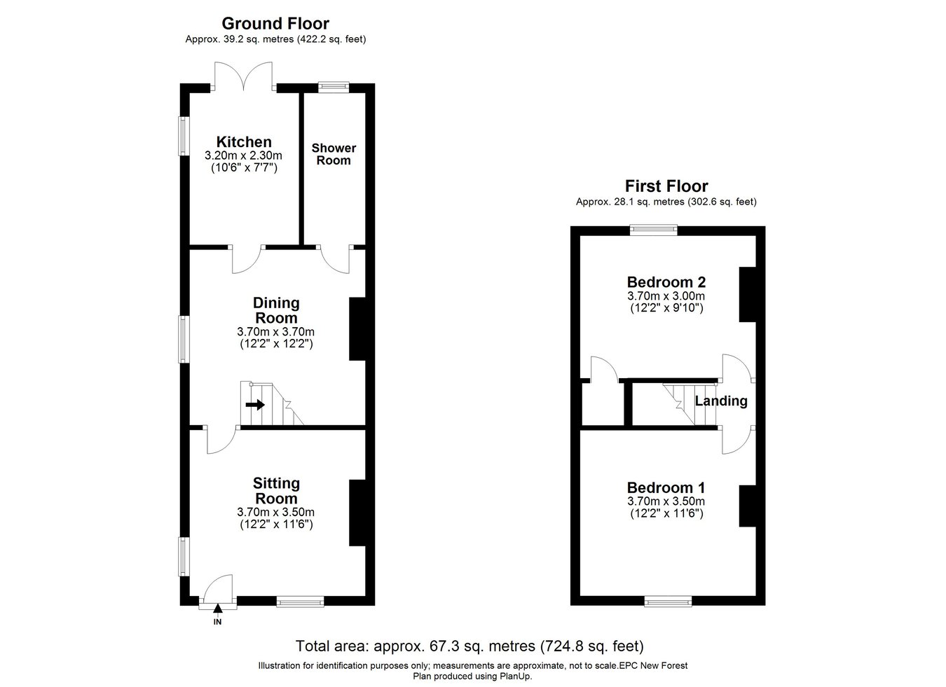 Bluebell Cottage, Queens Road, Lyndhurst floorplan