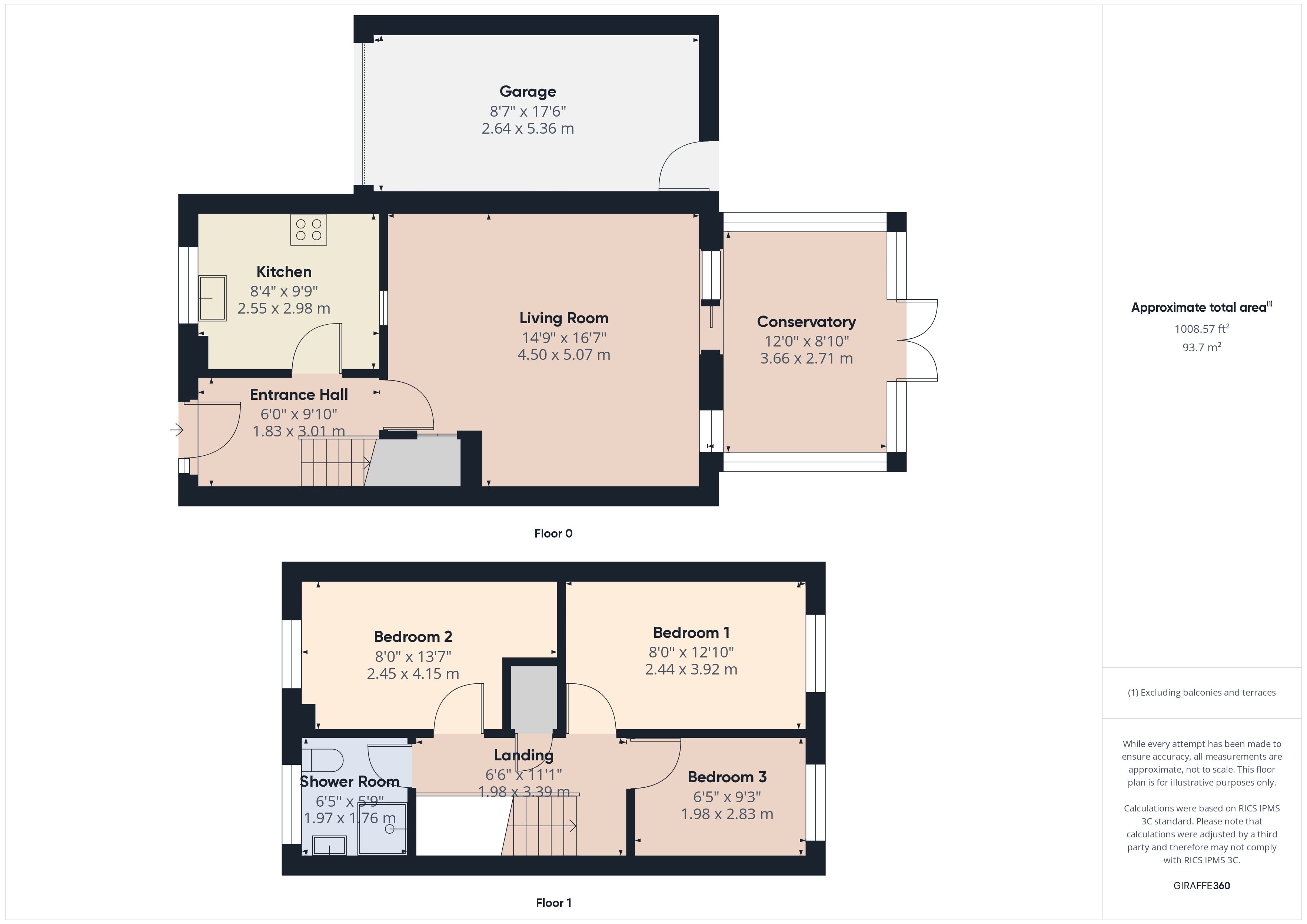 3, Cambeak Close, Bude floorplan