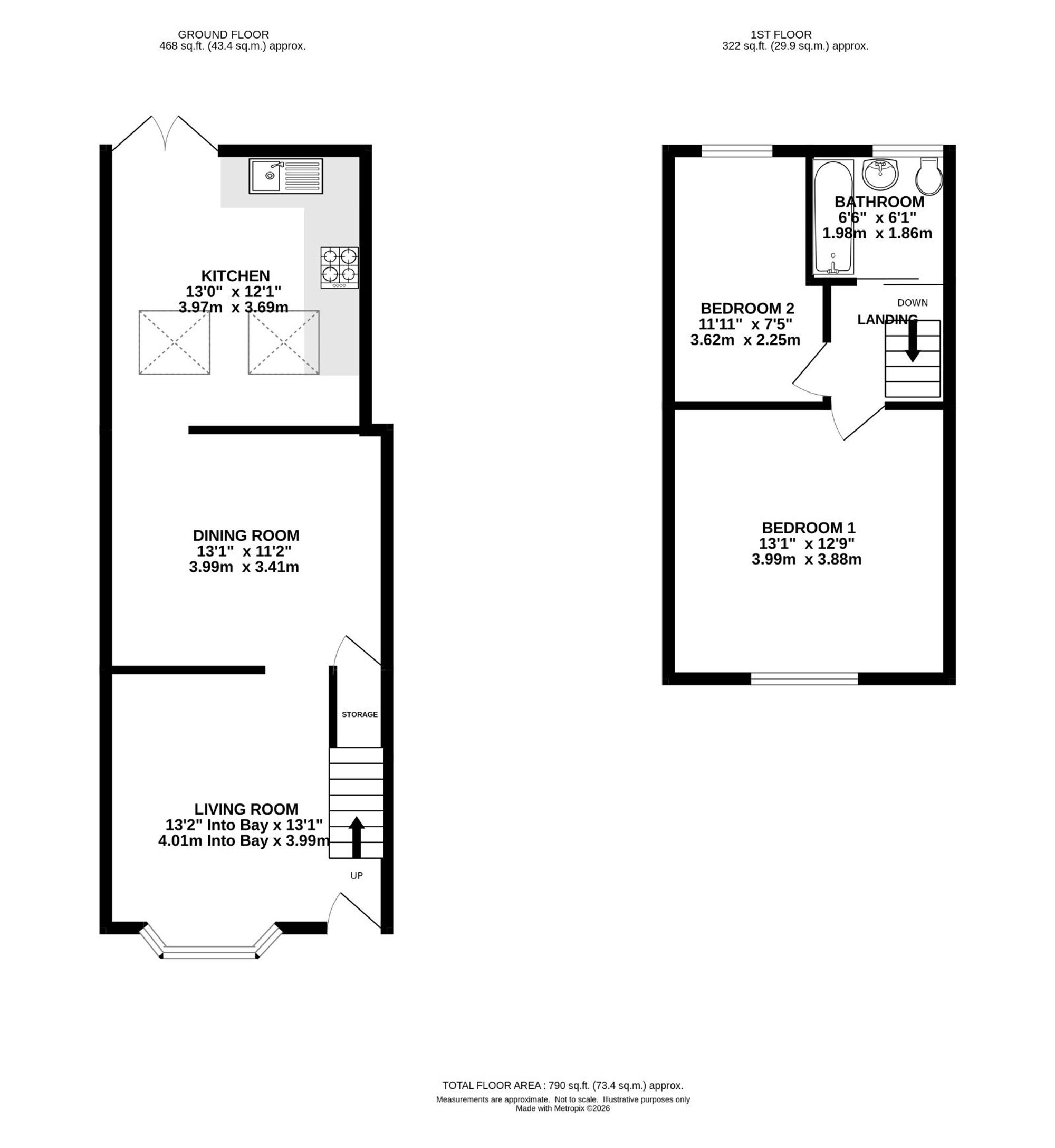 29 Higson Avenue, Manchester floorplan
