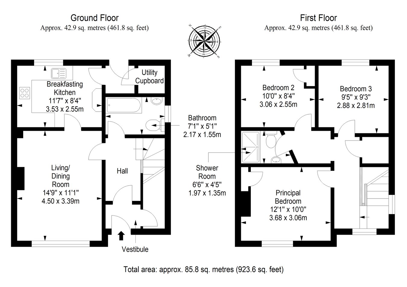 182, Lamond Drive, St Andrews floorplan