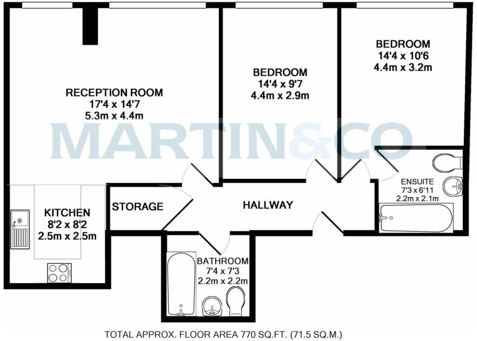 2 Bedrooms Flat for sale in Lansdowne Road, Croydon CR0