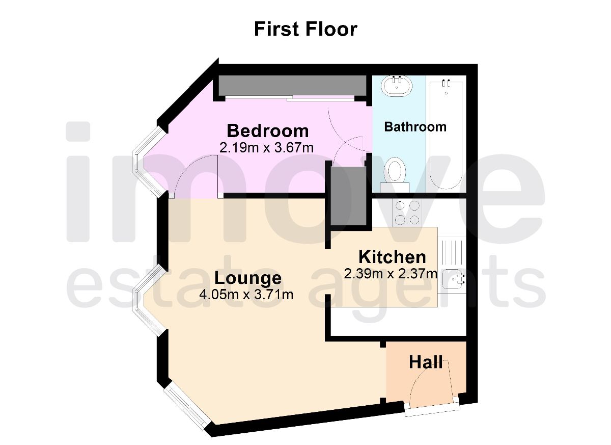 Flat 7, Tor Haven, Torquay floorplan