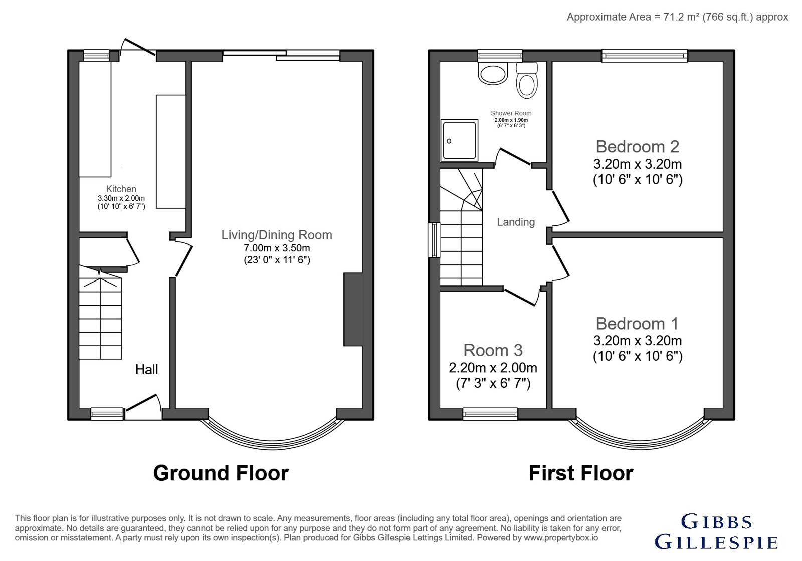 191, Somervell Road, Harrow floorplan