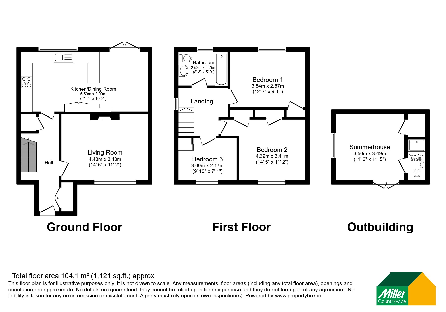 1, Warwick Crescent, Wadebridge floorplan