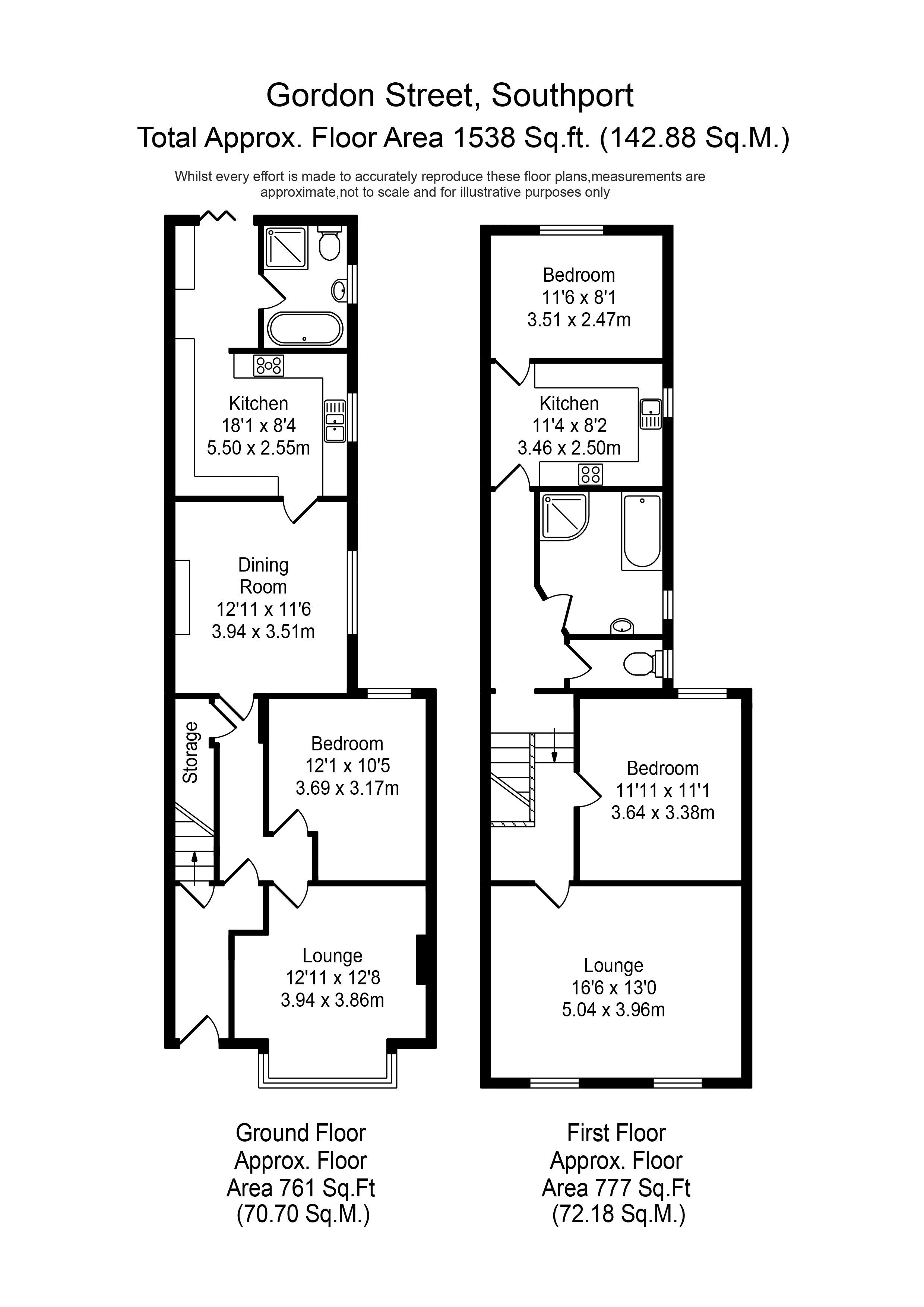 4 Bedrooms Terraced house for sale in Gordon Street, Southport PR9