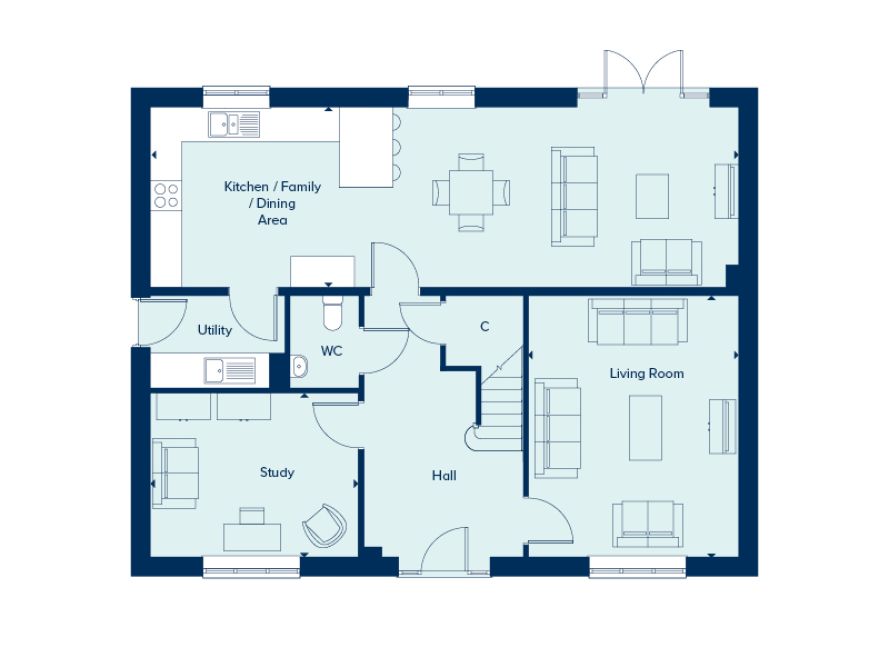 6, Maidenhead Road, Windsor floorplan