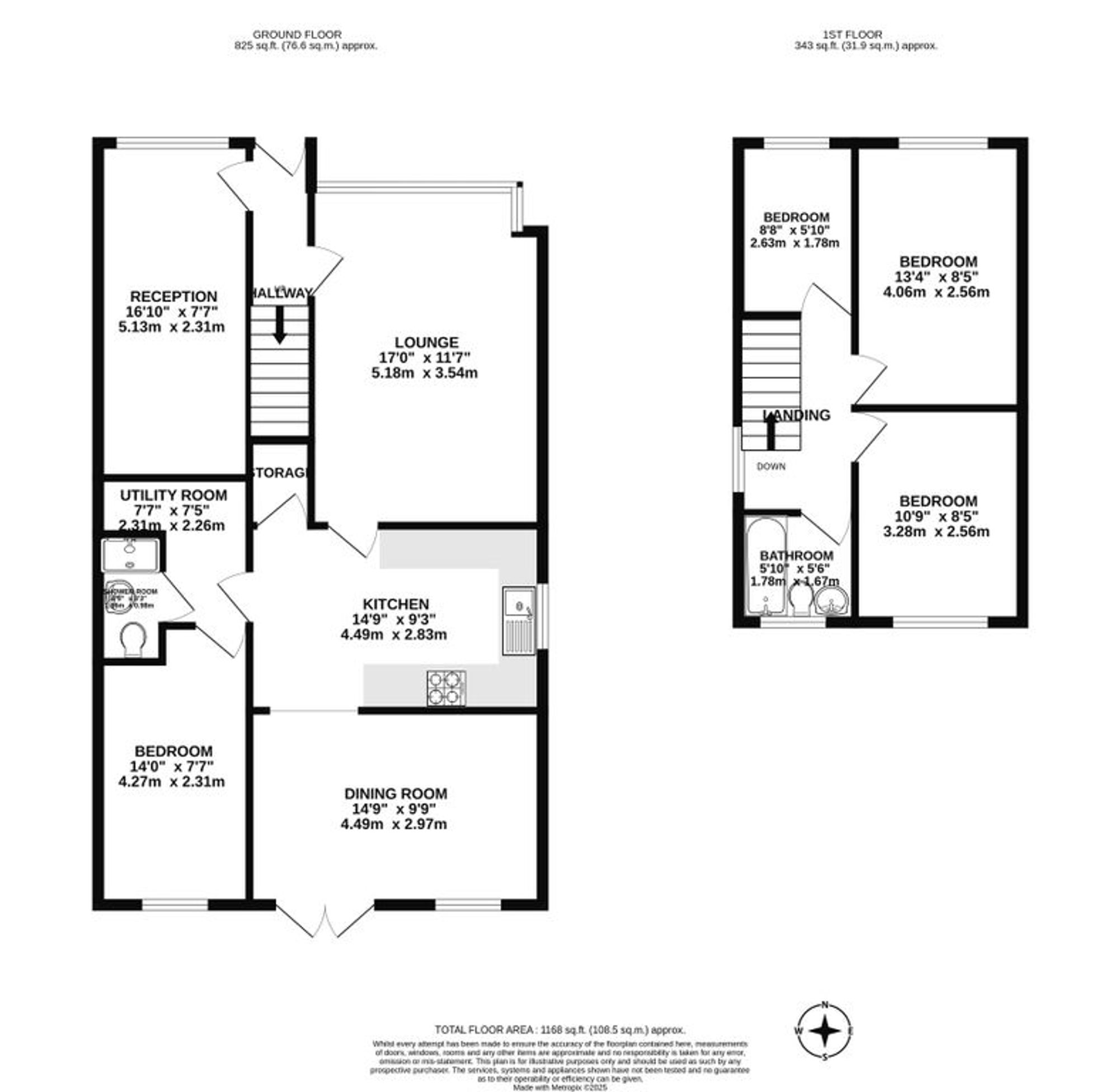 335 Slag Lane, Warrington floorplan