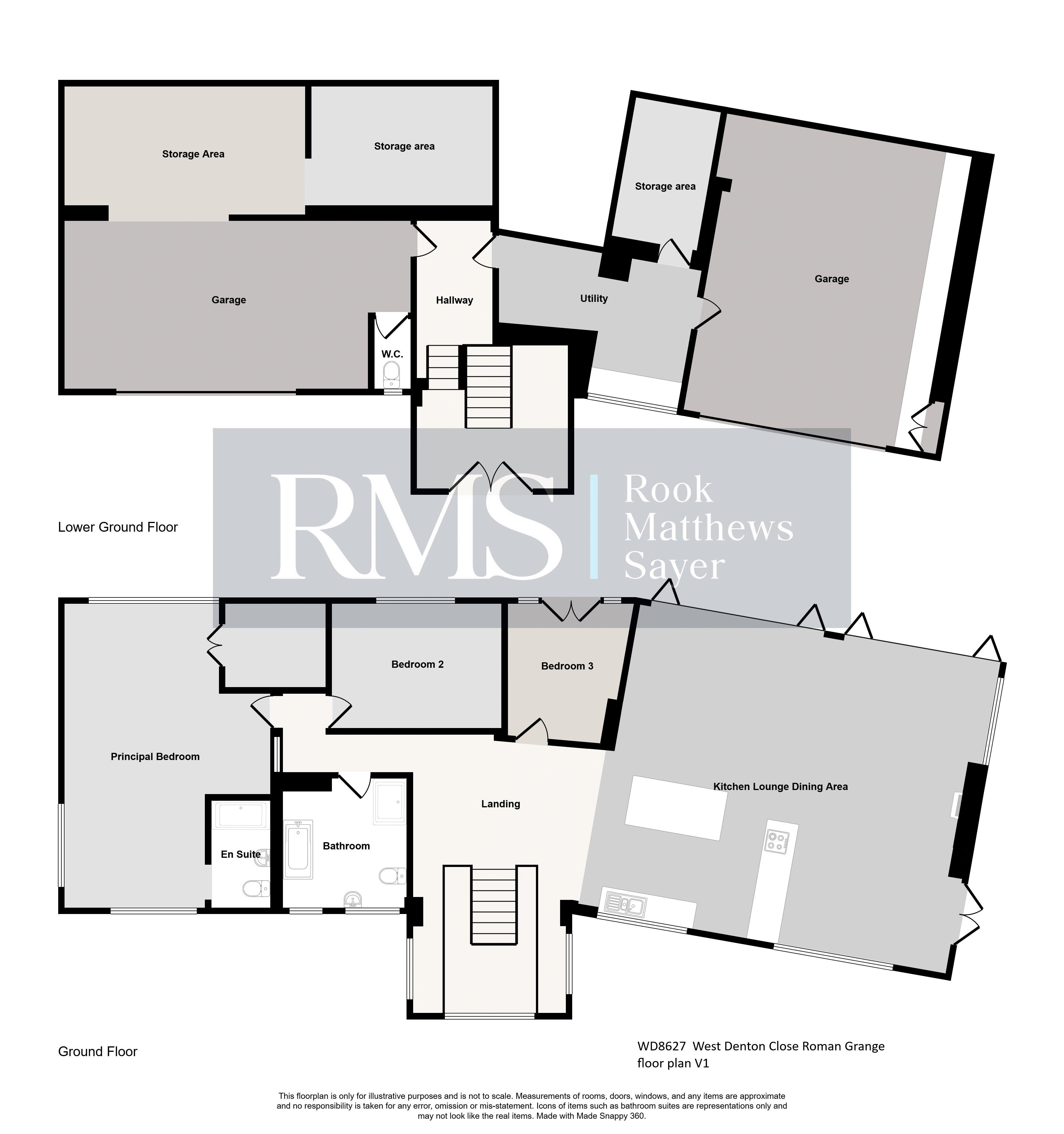 Roman Grange, 1 West Denton Close, Newcastle Upon Tyne floorplan