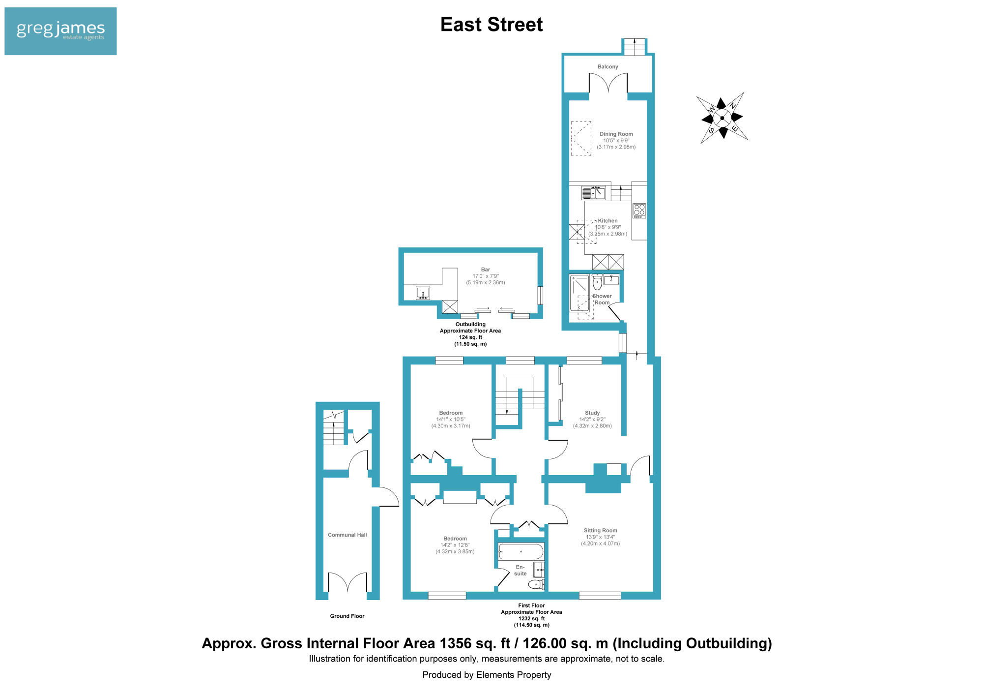 72a, East Street, Farnham floorplan