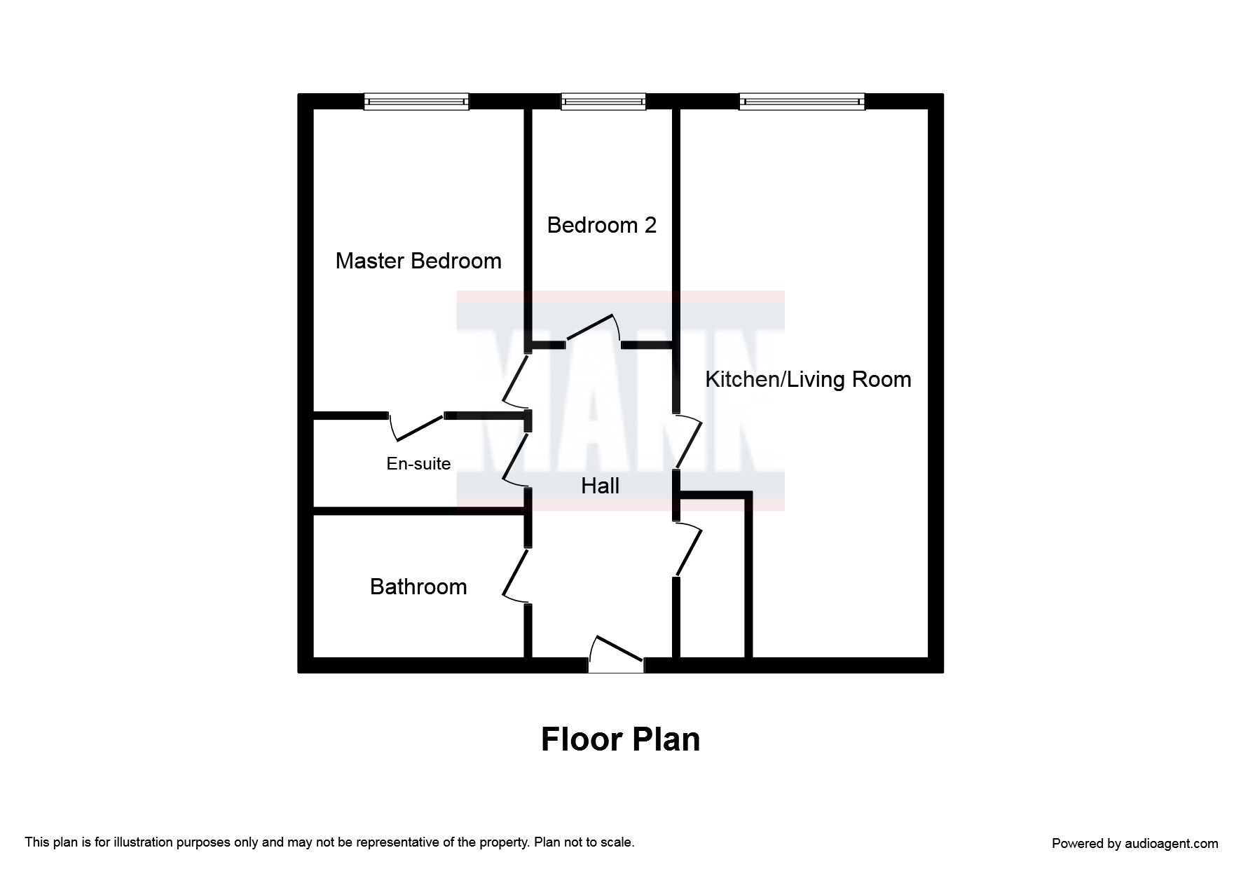 2 Bedrooms Flat to rent in Hibernia Court, Greenhithe, Kent DA9