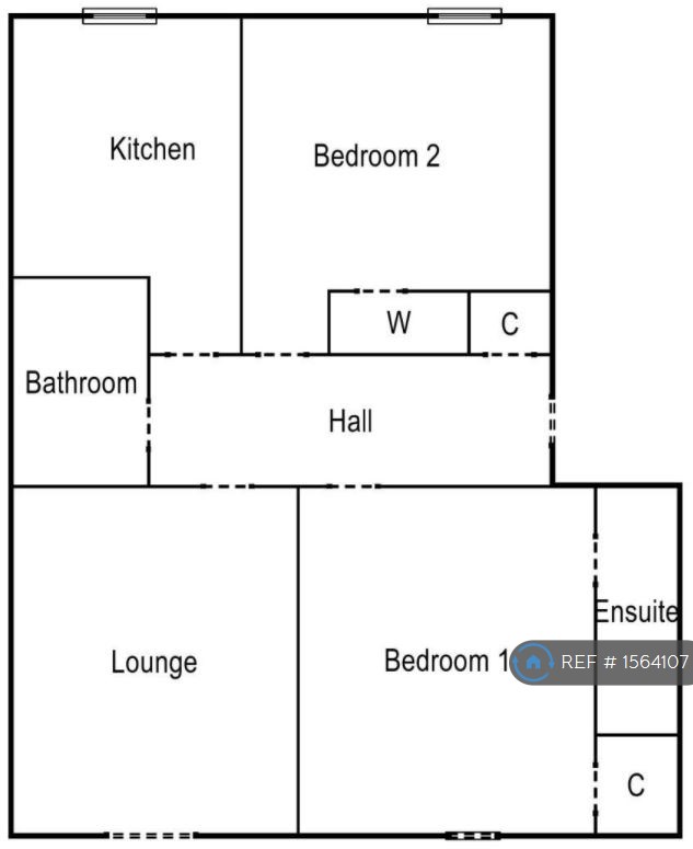 Caledonian Gate, Coatbridge ML5, 2 bedroom flat to rent 63355787