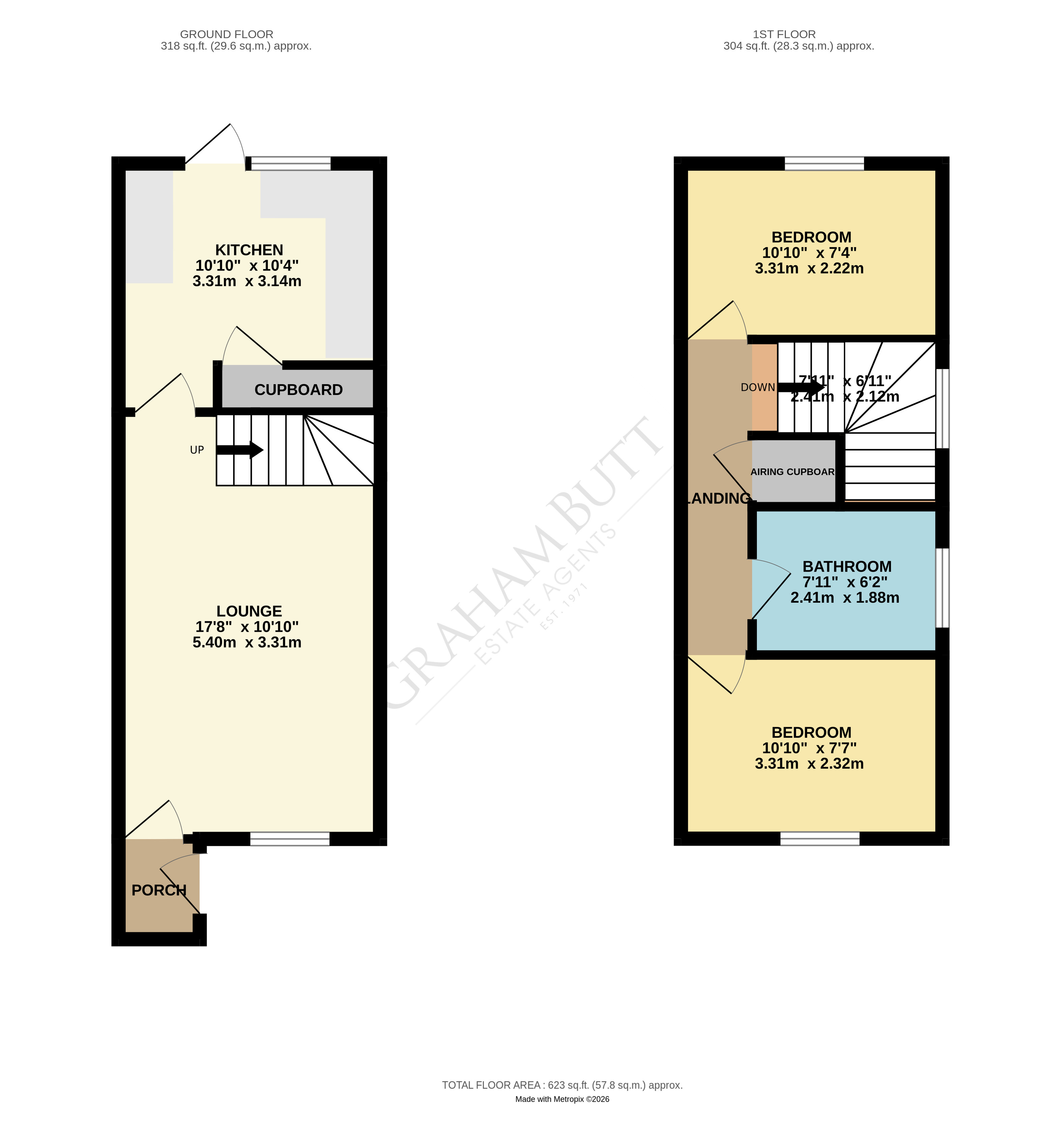 73, Windward Close, Littlehampton floorplan