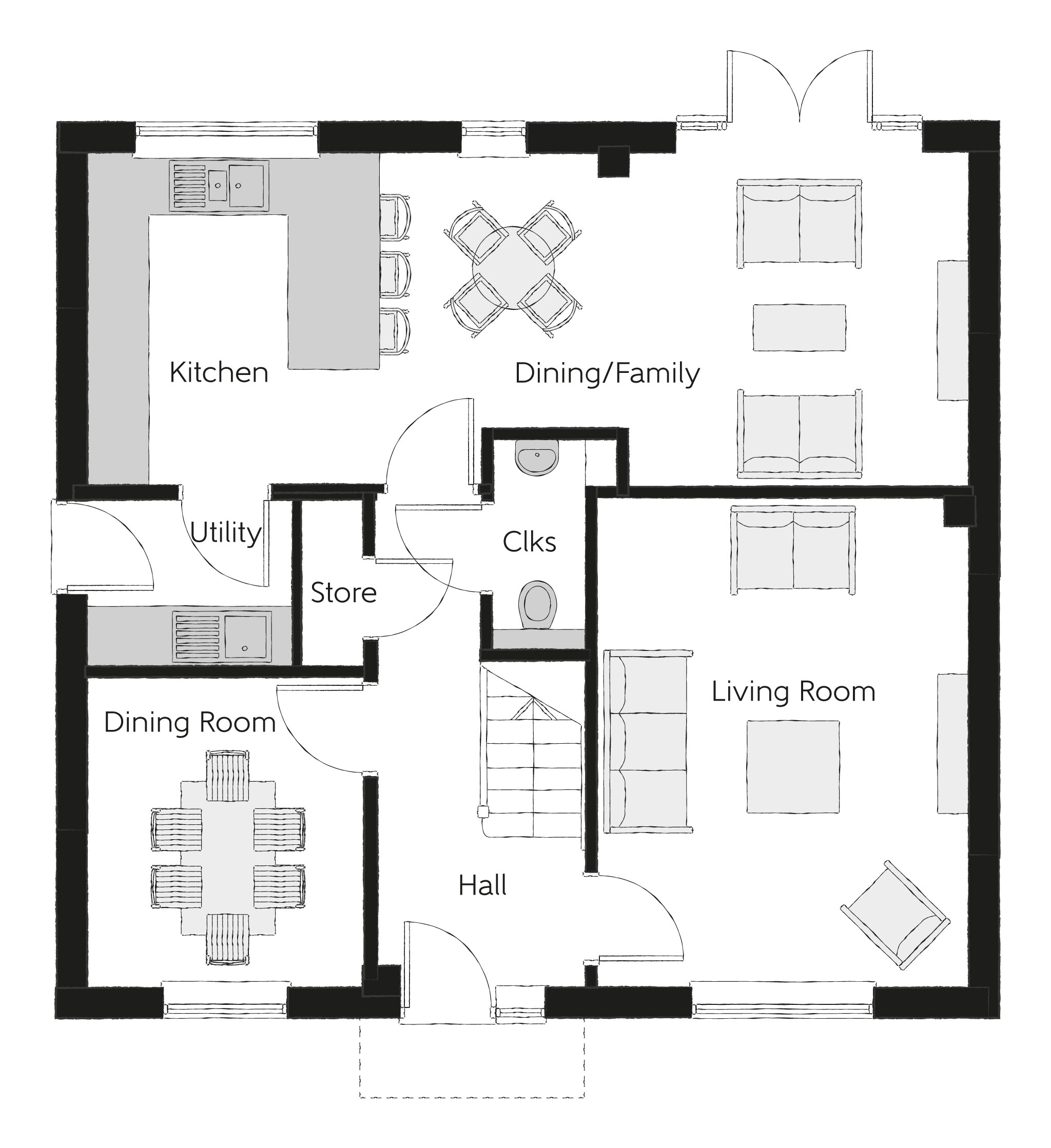 73, Crosses Link, Off Marham Parkway, Marham Park, Bury St Edmunds floorplan