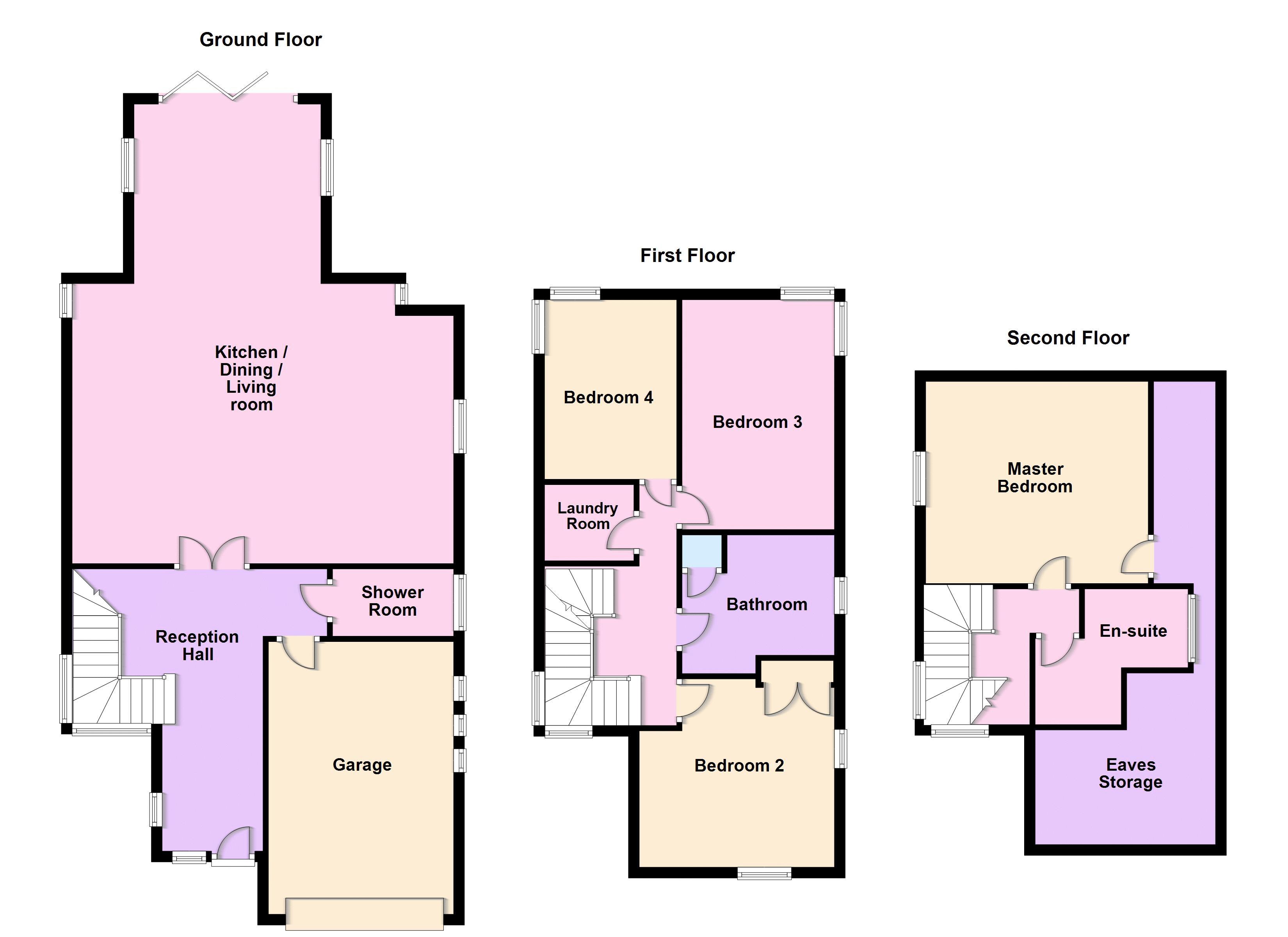 Bespoke New Home At Bearstone View, NortonInHales, Market Drayton TF9, 4 bedroom detached
