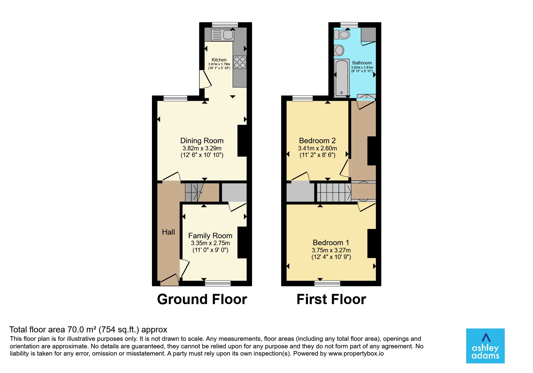3, Merchant Street, Derby floorplan