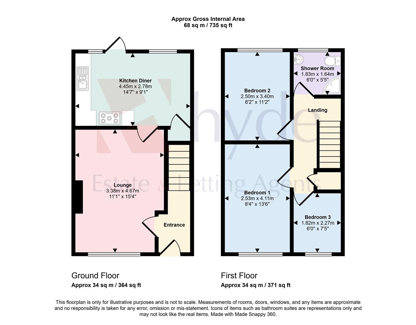 46, Abercarn Close, Manchester floorplan