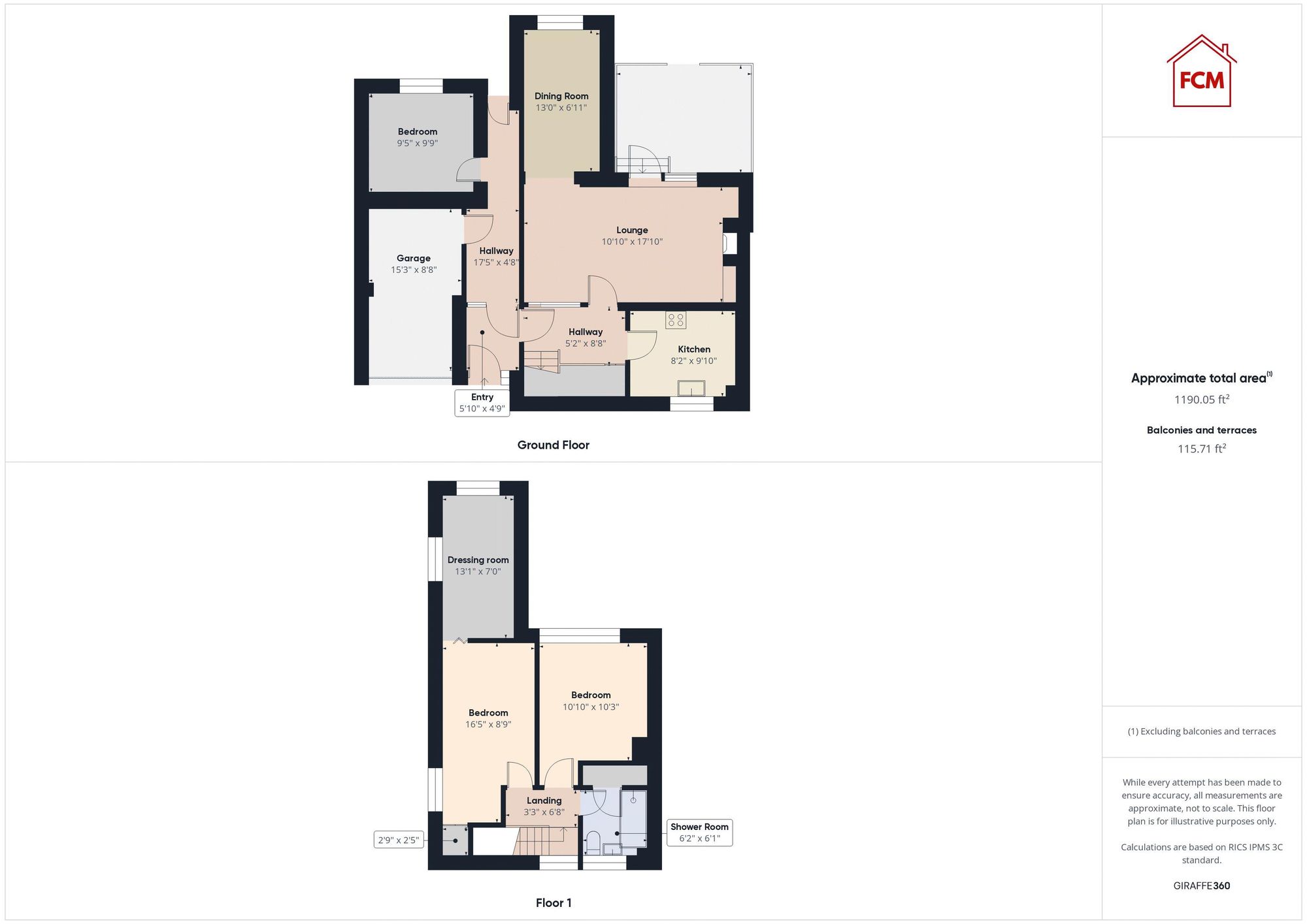 7 Priory Road, St. Bees floorplan