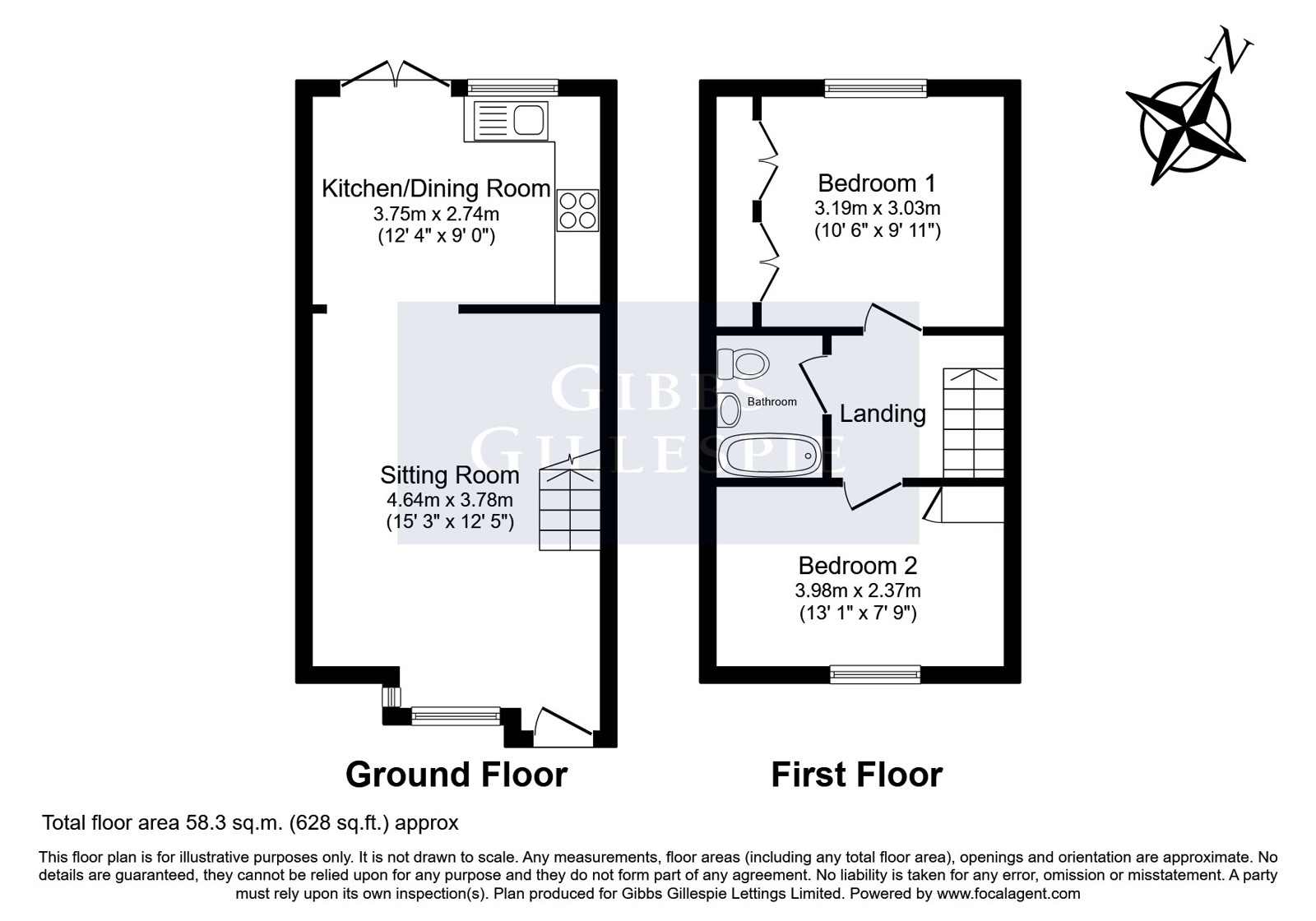 13, Courtens Mews, Stanmore floorplan