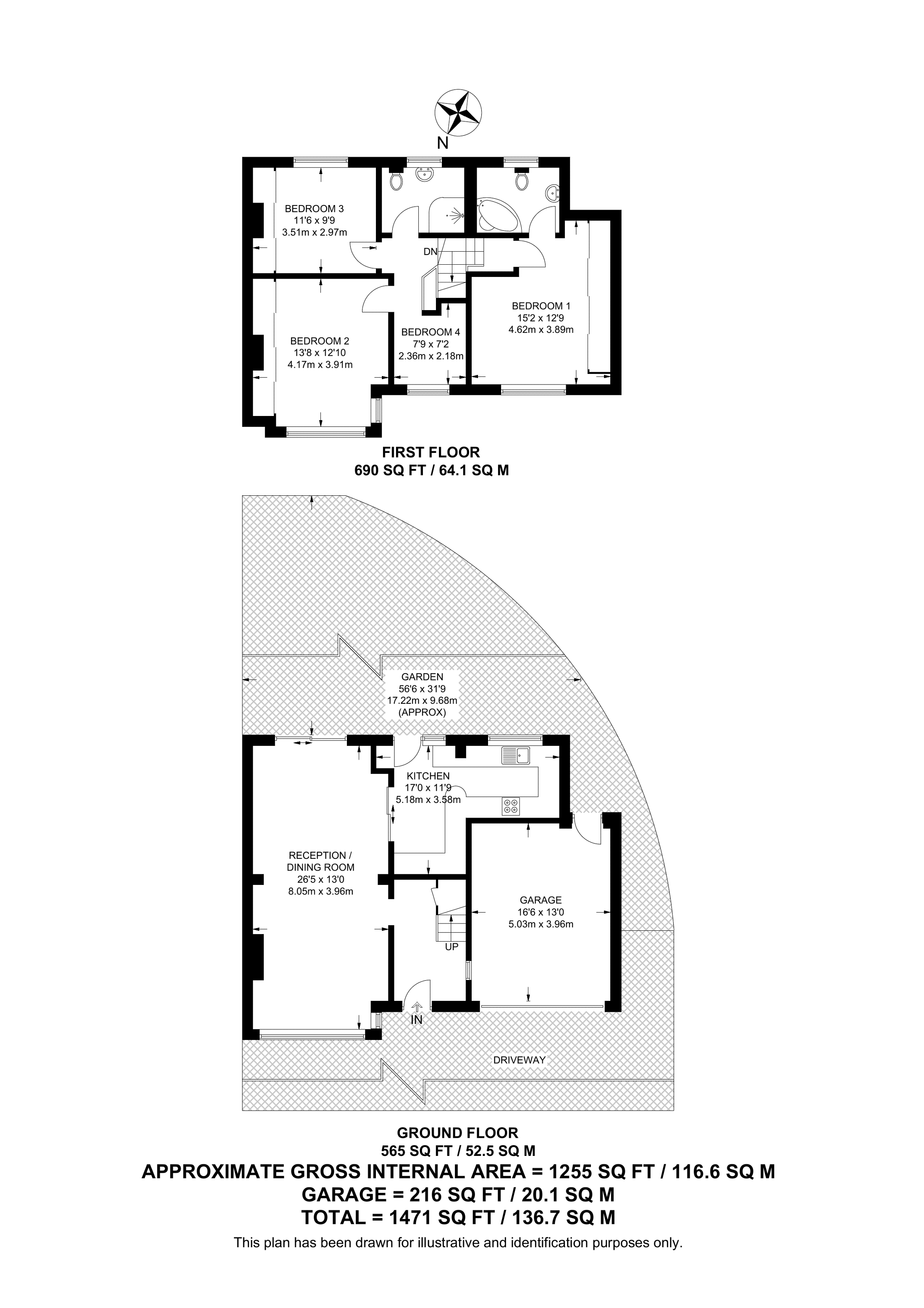 Chilmark Road, Streatham Vale floorplan