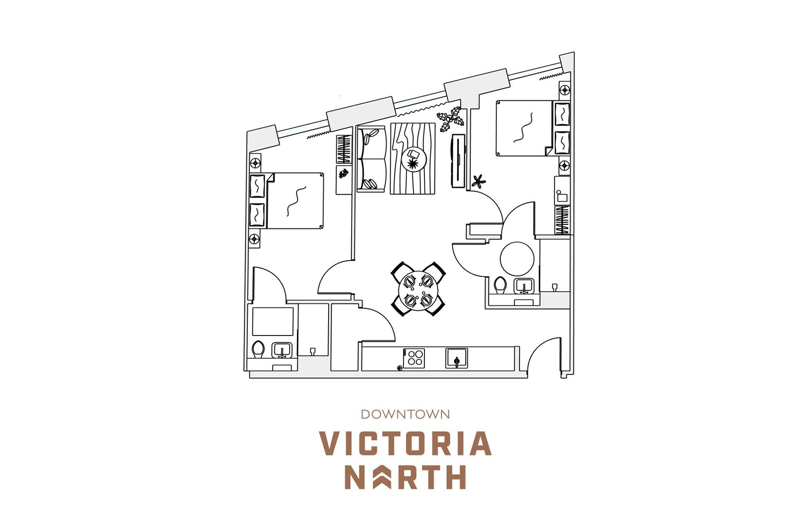 Apt 219, Downtown Victoria North, Manchester floorplan