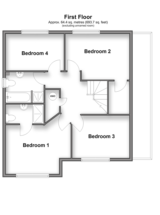 Knights Templar Way, Rochester floorplan