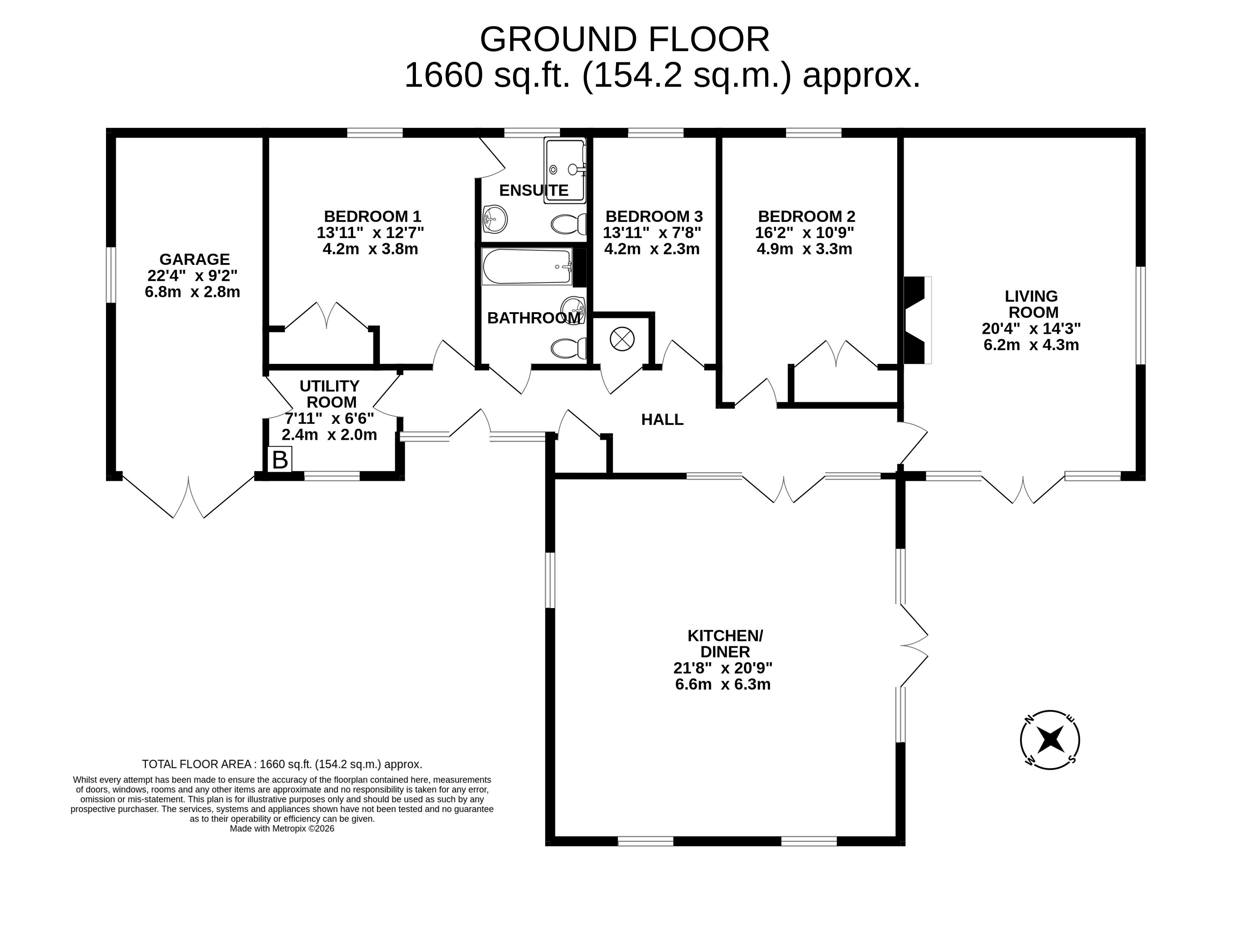 The Lodge, Moores Lane, Colchester floorplan