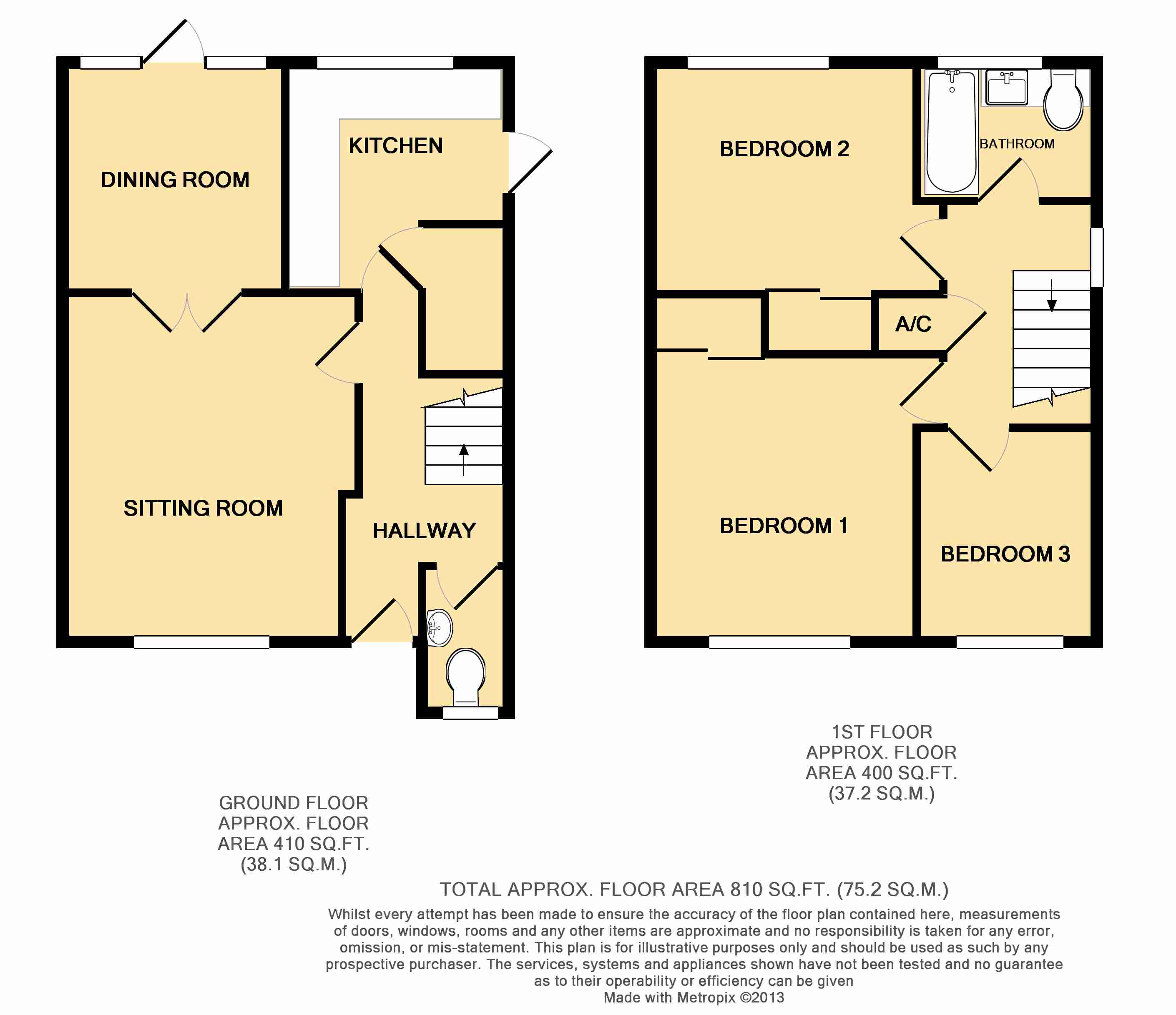 9, Hodder Close, Eastleigh floorplan