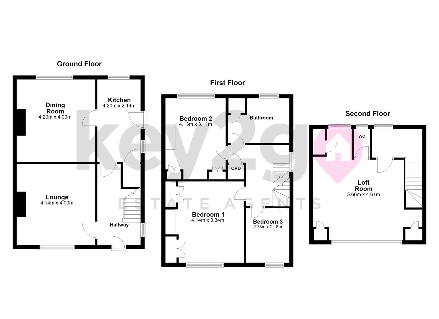 27, Chapel Street, Sheffield floorplan