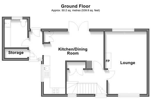 Brookview South, Coldwaltham floorplan
