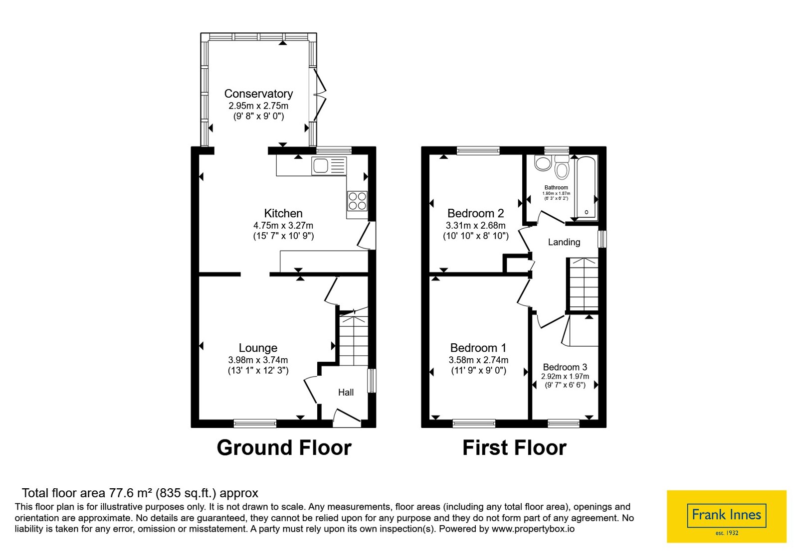 8, Lynmouth Drive, Derbyshire floorplan