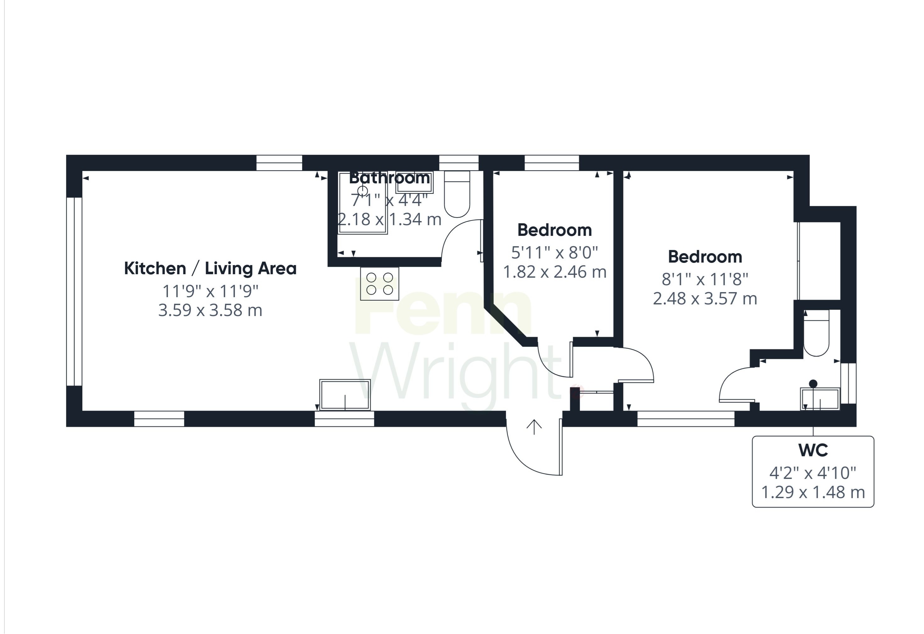 ABI Arizona,, Suffolk Sands Holiday Park, Suffolk floorplan