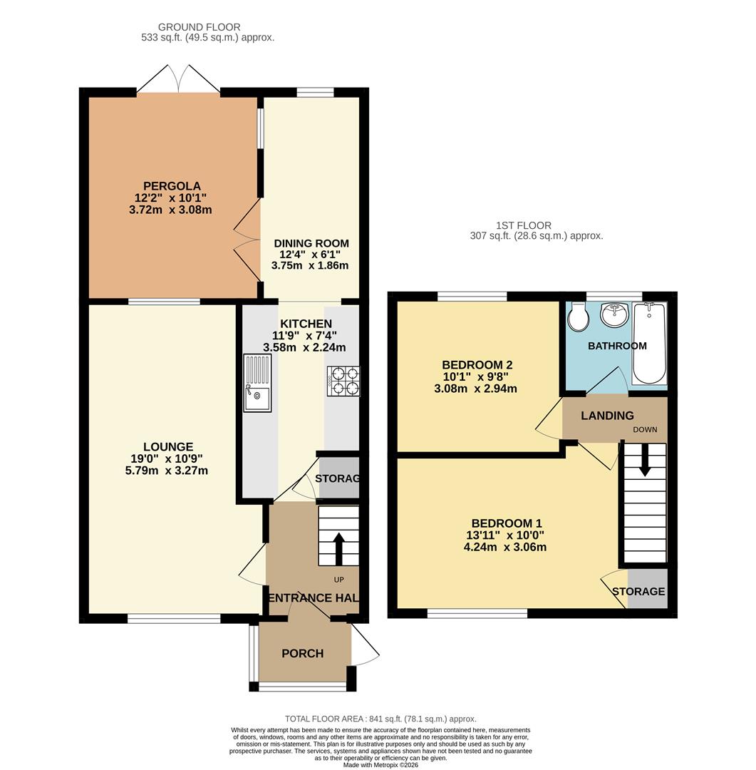 48, Morpeth Avenue, Leicester floorplan