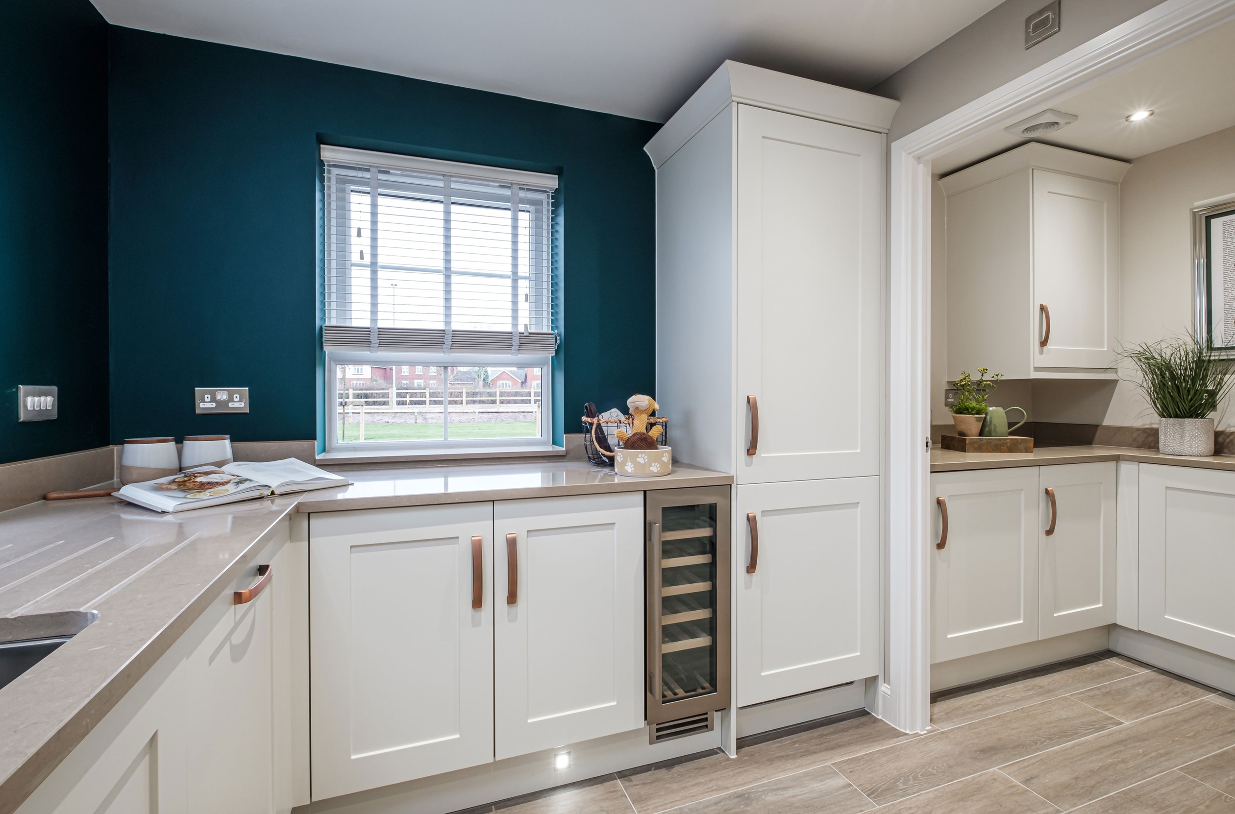 Property 2 of 8. Interior View Of The Kitchen &amp; Utility In Our 4 Bed Alnmouth