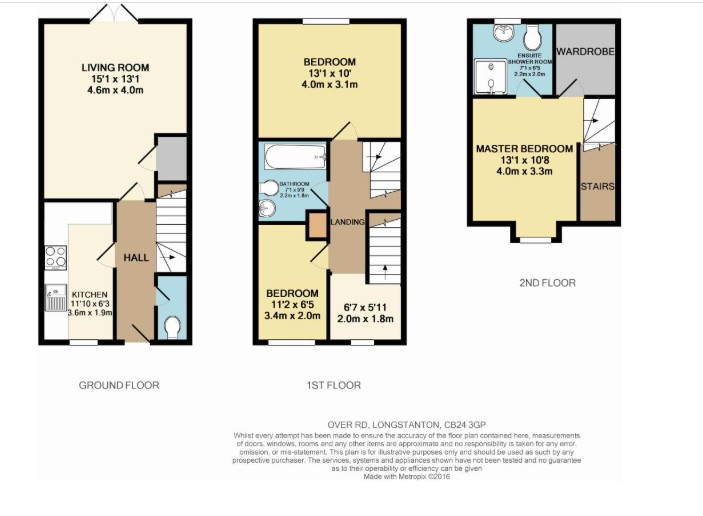 10, Over Road, Cambs floorplan