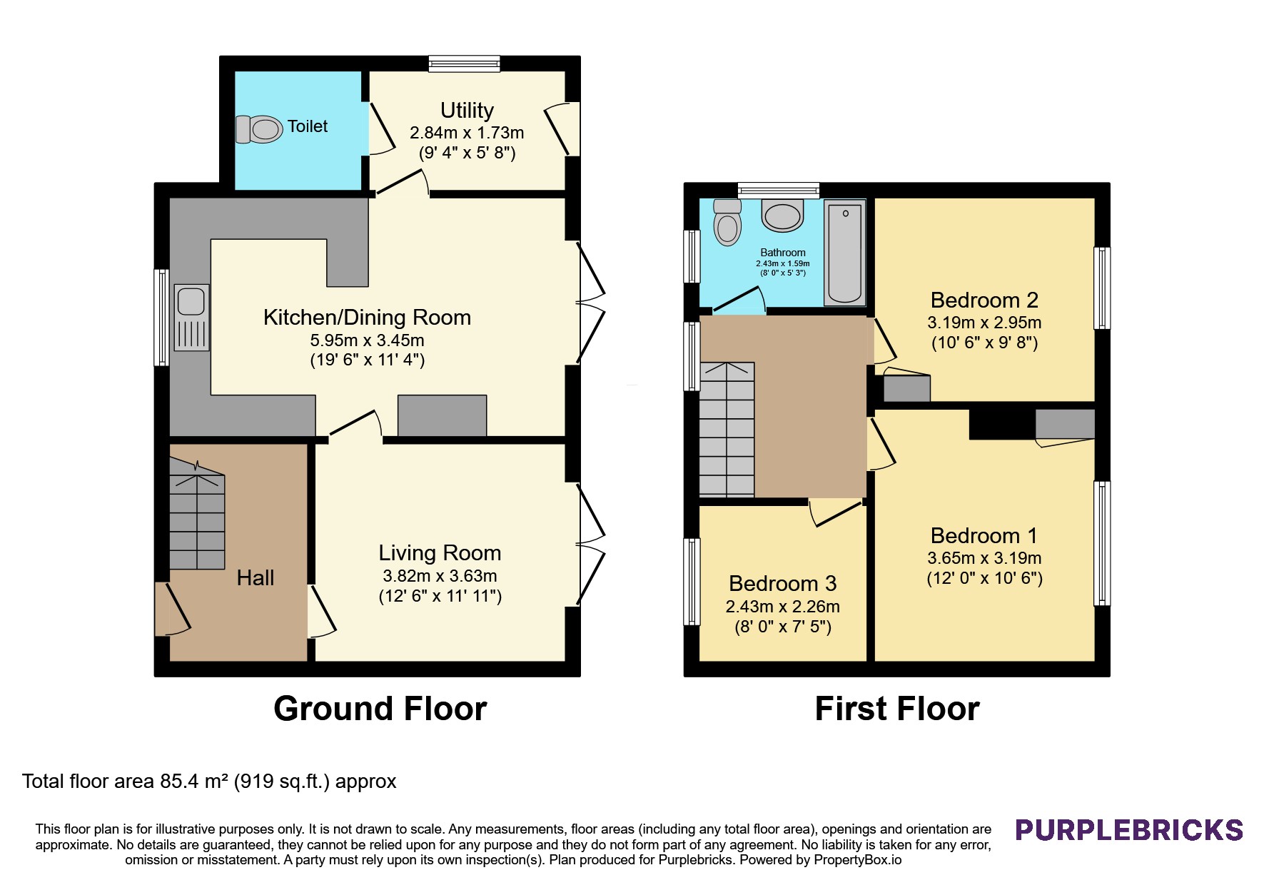 4, The Poplars, Houghton le Spring floorplan