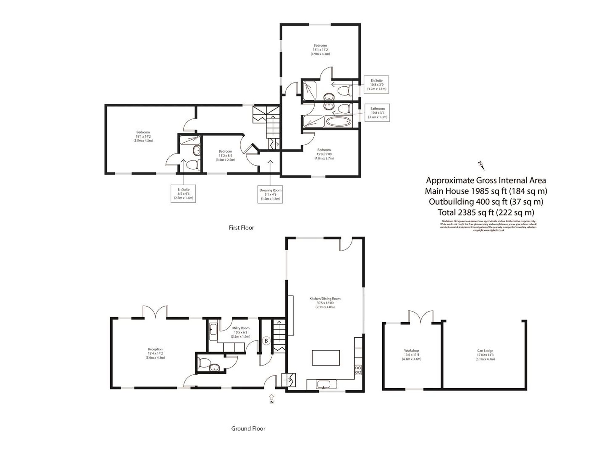 Old Brick Barn, Ipswich floorplan