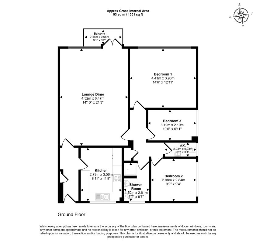 marsh hall, Talisman Way, Wembley floorplan