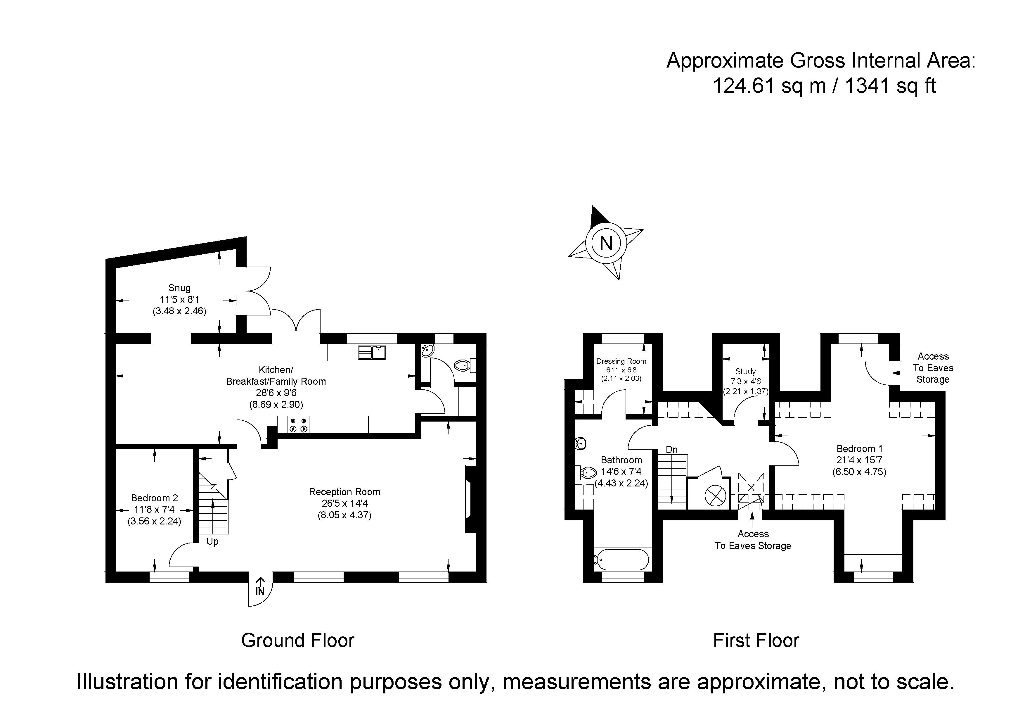 2 Bedrooms Semi-detached house for sale in Brick Hill, Chobham, Woking GU24