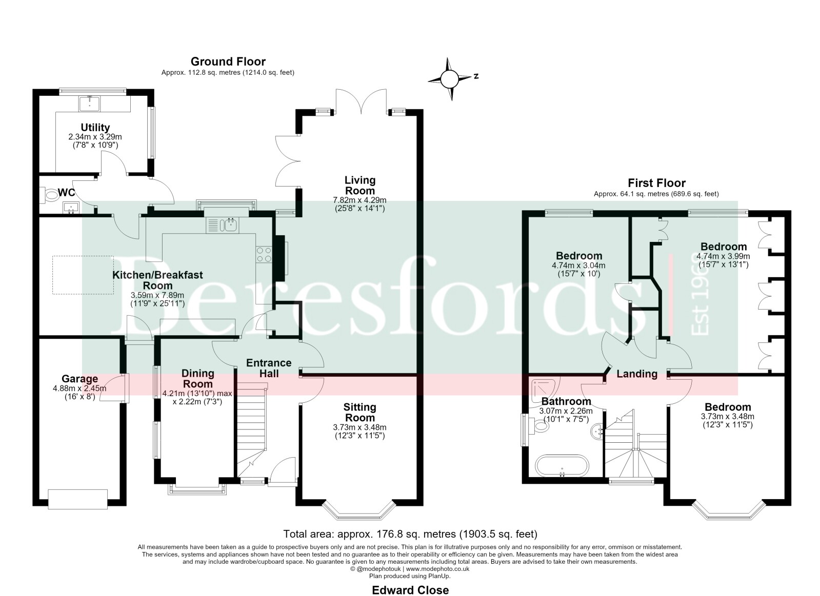9, Edward Close, Gidea Park floorplan